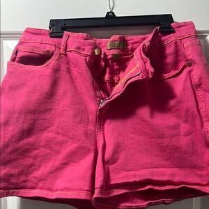 Judy Blue Pink Jean Shorts
